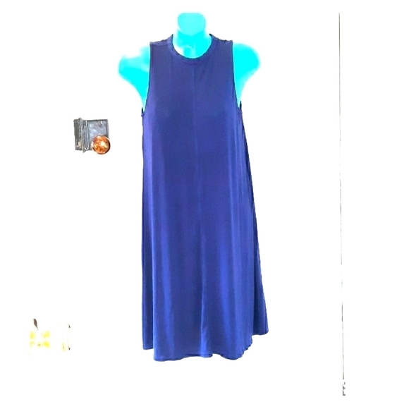 Time and Tru small dark blue casual dress - Picture 1 of 2